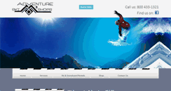 Desktop Screenshot of adventureskishops.com